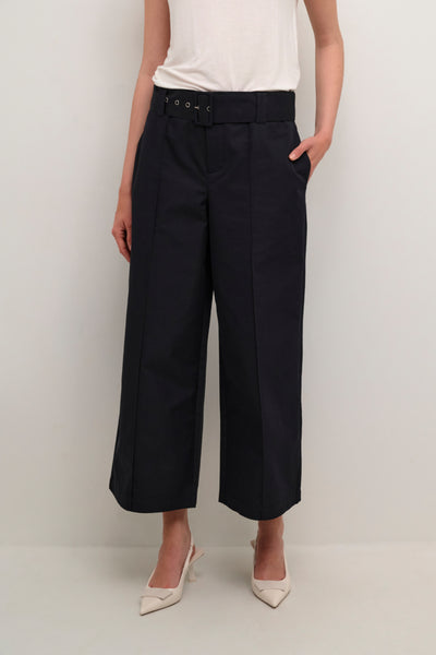 Culture CUevi Wide Leg Pants in Black, Evi