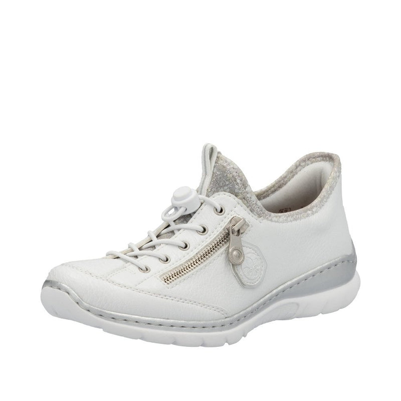 Rieker Women’s White Combination Trainer L32F1-80