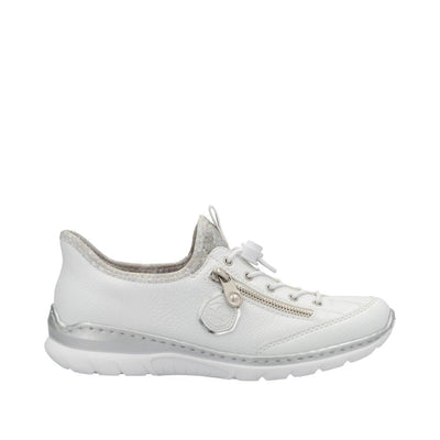 Rieker Women’s White Combination Trainer L32F1-80