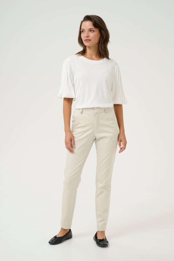 Kaffe Women’s KAlea Chino Pants in Moonstruck