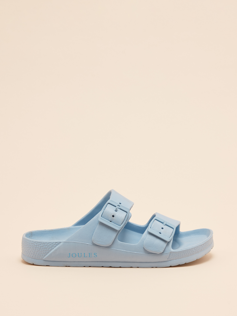 Joules Women’s Sunseeker Blue EVA Sliders