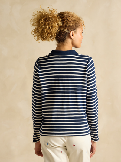 Joules Women’s Harbour Navy Jersey Cardigan