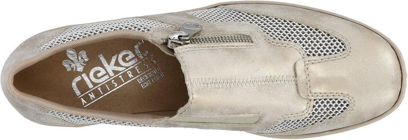 Rieker Women’s 48760-60 Slip-On Trainers - Beige