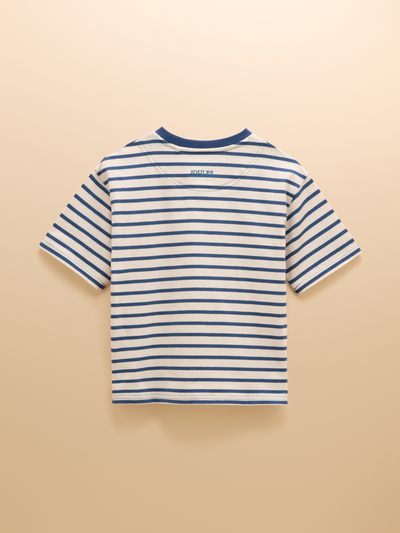 Joules Boys Let's Go Navy Short Sleeve T-Shirt