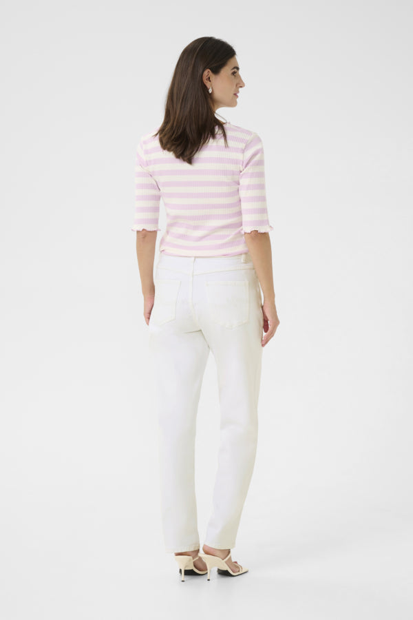 Culture Women’s CUdeva Ami Cropped Jeans in Spring Gardenia