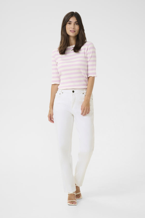 Culture Women’s CUdeva Ami Cropped Jeans in Spring Gardenia