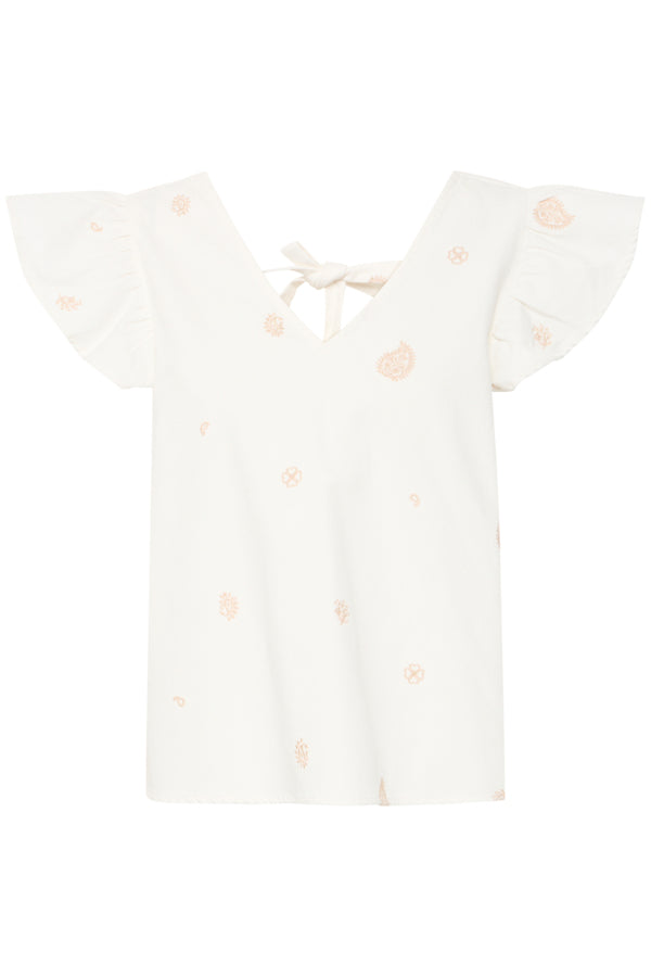 Ichi Women’s Ihantheo Top in Coconut Milk, Antheo