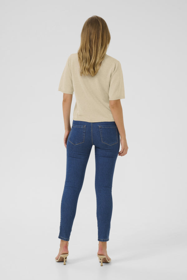 Kaffe Women’s KAlinn Knit in Feather Gray Melange