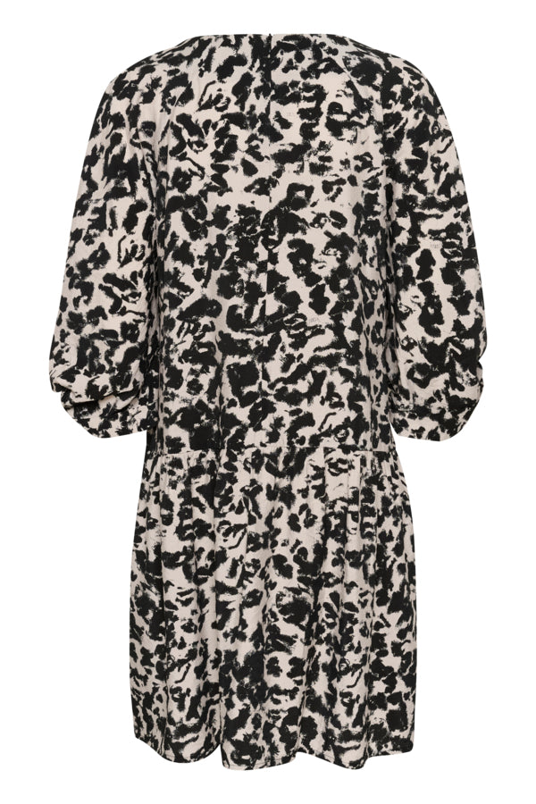 In Wear Women’s FayeIW Short Dress in Artistic Shadow Black, Faye