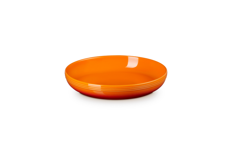 Le Creuset Coupe Pasta Bowl in Flame/Volcanic