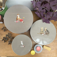 Alex Clark Marvellous Moggies Cake Tin Set