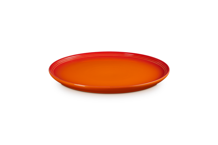Le Creuset Stoneware Coupe Dinner Plate 27cm - Flame