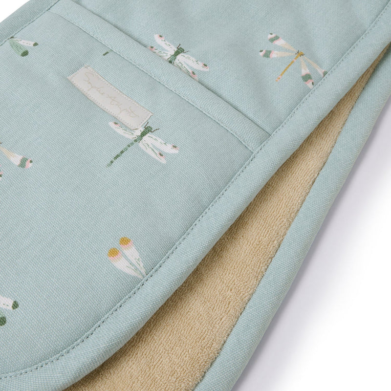 Sophie Allport Watercolour Dragonfly Double Oven Glove