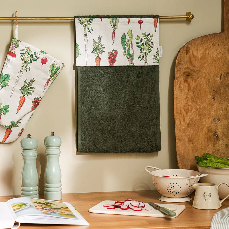 Sophie Allport Garden Vegetables Roller Hand Towel