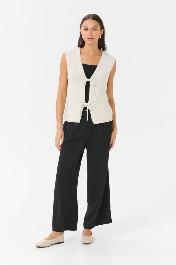 Kaffe Women’s KAgerdi Cardigan - Turtledove Melange