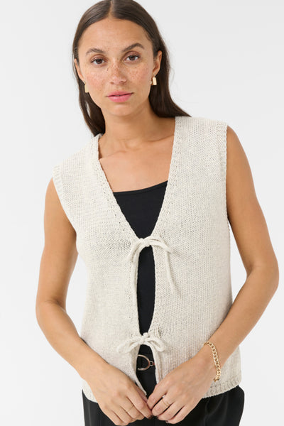 Kaffe Women’s KAgerdi Cardigan - Turtledove Melange