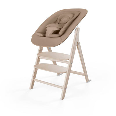 Cybex Click & Fold 4-in-1 Highchair Set, Natural