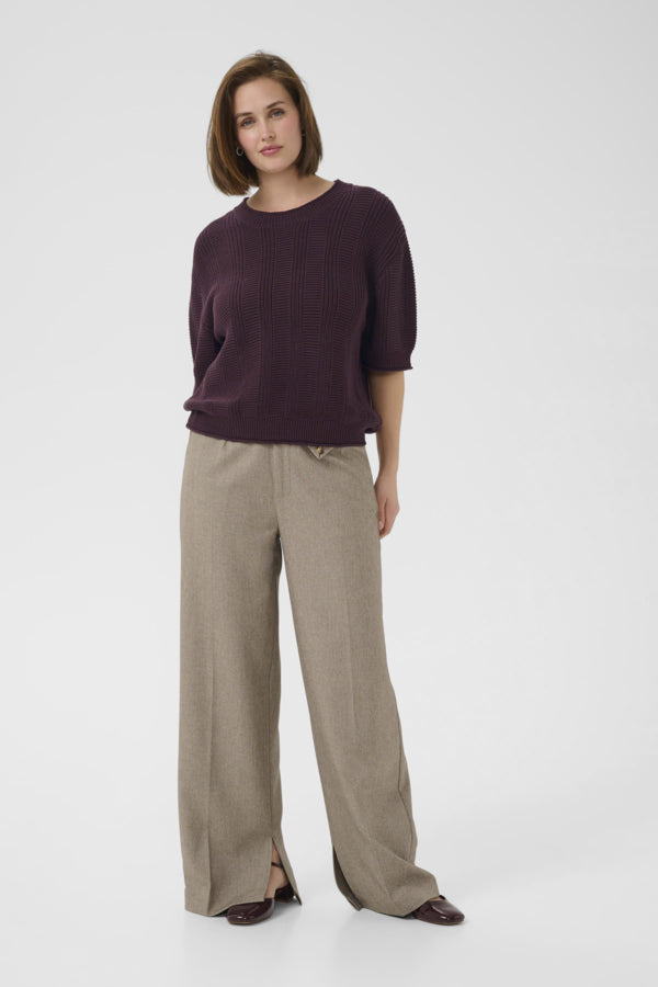 Kaffe Women’s KAwhitney Pullover in Fudge