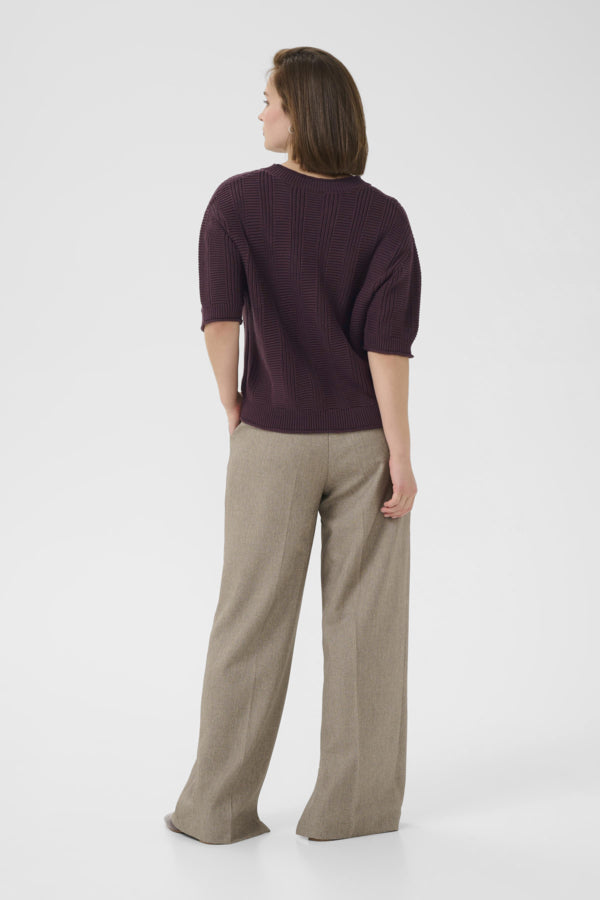 Kaffe Women’s KAwhitney Pullover in Fudge
