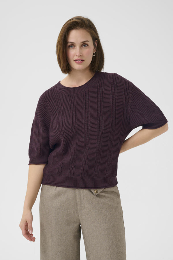 Kaffe Women’s KAwhitney Pullover in Fudge