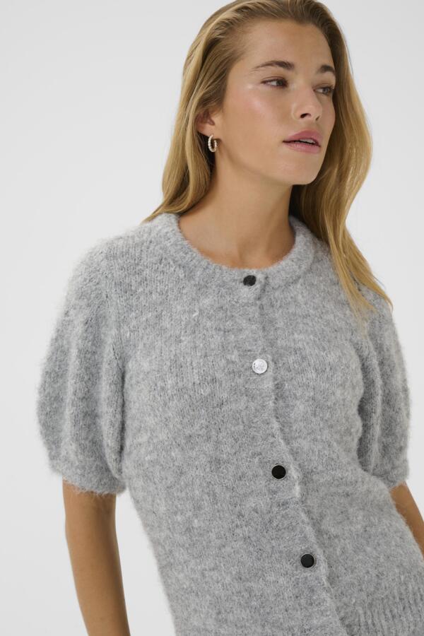 Kaffe Women’s KAemilie Cardigan in Grey Melange