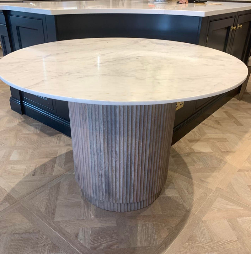 San Marino Marble Top Round Dining Table