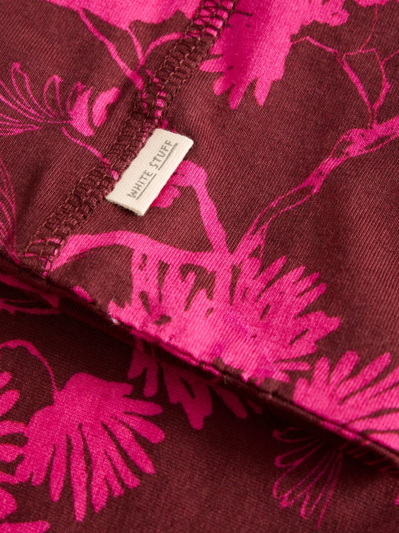 Jersey Roll Versatile Women in PLUM