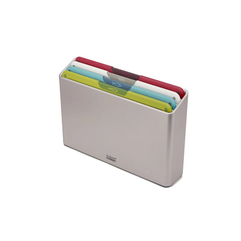 Joseph Joseph Folio Icon 4 Piece Chopping Board Set with Storage Case