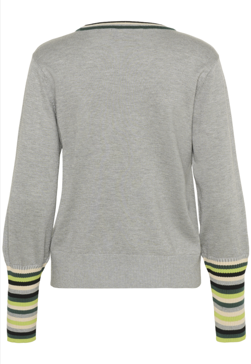Culture Ladies Pullover CULai Annemarie in Light Grey Melange