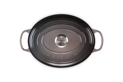 Le Creuset Flint Oyster Cast Iron Oval Casserole 29cm