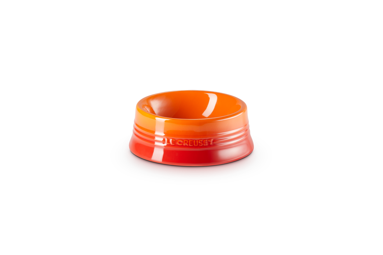 Le Creuset Stoneware Pet Bowl Flame