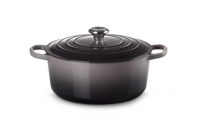 Le Creuset Flint Cast Iron Round Casserole 28cm