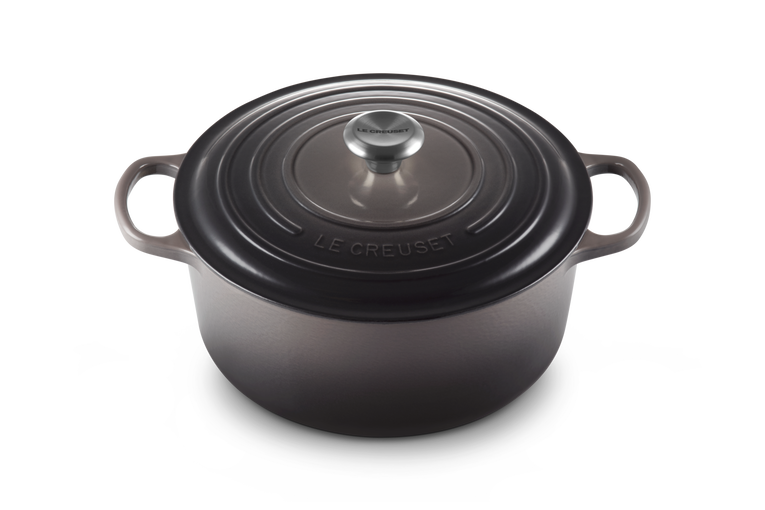 Le Creuset Flint Cast Iron Round Casserole 28cm