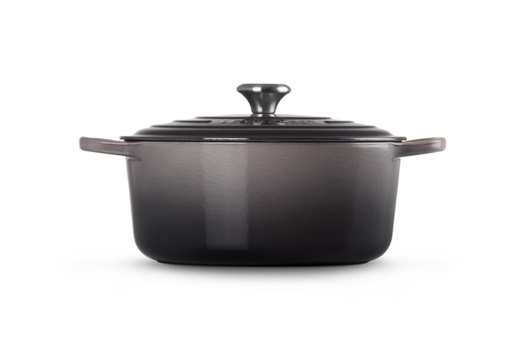 Le Creuset Flint Cast Iron Round Casserole 28cm