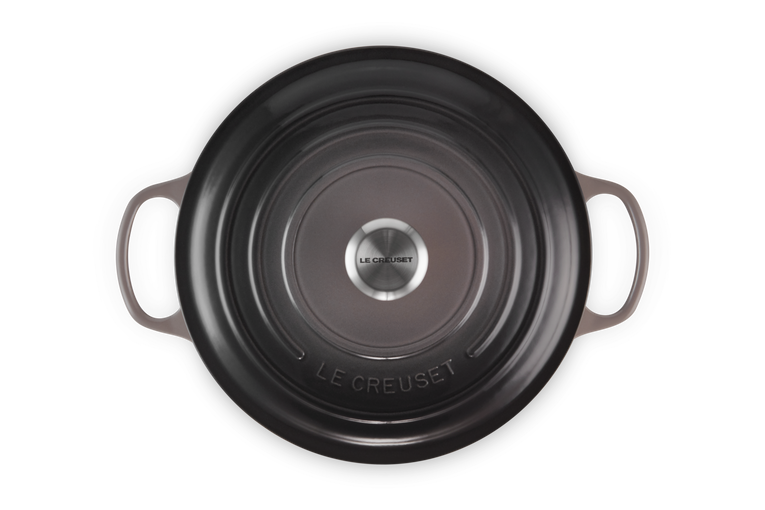 Le Creuset Flint Cast Iron Round Casserole 28cm