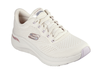 Skechers Women’s Arch Fit Trainers Big League in Natural/Multi 150051/NTMT