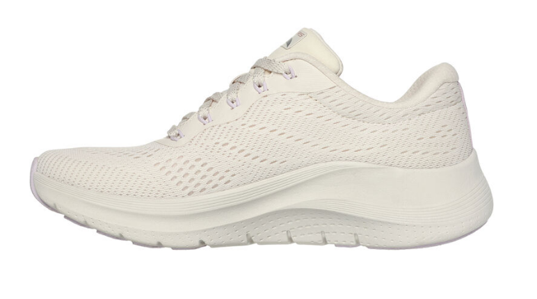 Skechers Women’s Arch Fit Trainers Big League in Natural/Multi 150051/NTMT