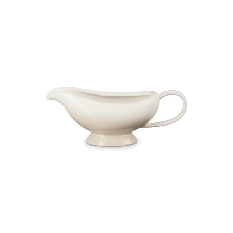Le Creuset Stoneware Gravy Boat Meringue