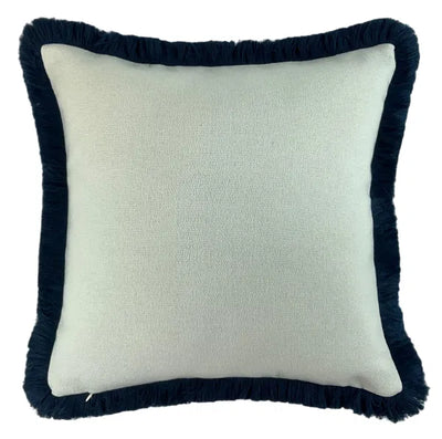 MaliniLarge Hugo Navy Cushion 56x56cm