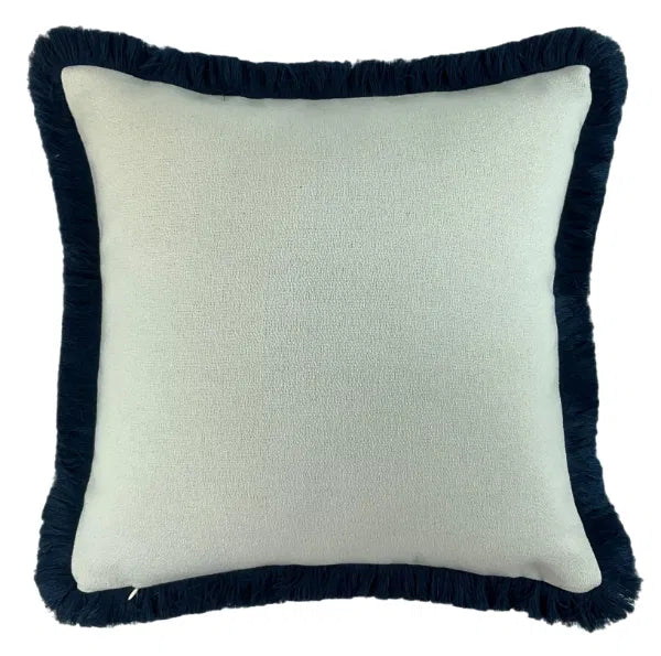 MaliniLarge Hugo Navy Cushion 56x56cm
