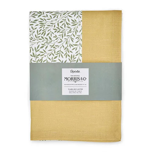 Morris & Co Standen 140cm x 180cm Cotton Tablecloth