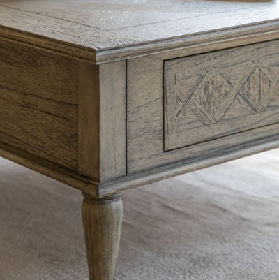 Mustique Square 2 Drawer Coffee Table