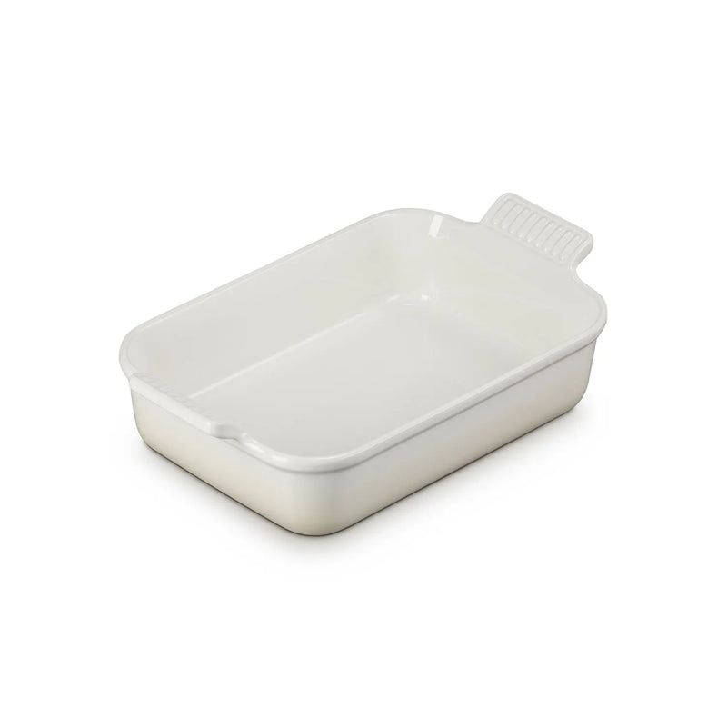 Le Creuset Stoneware Rectangular Dish Meringue 26cm