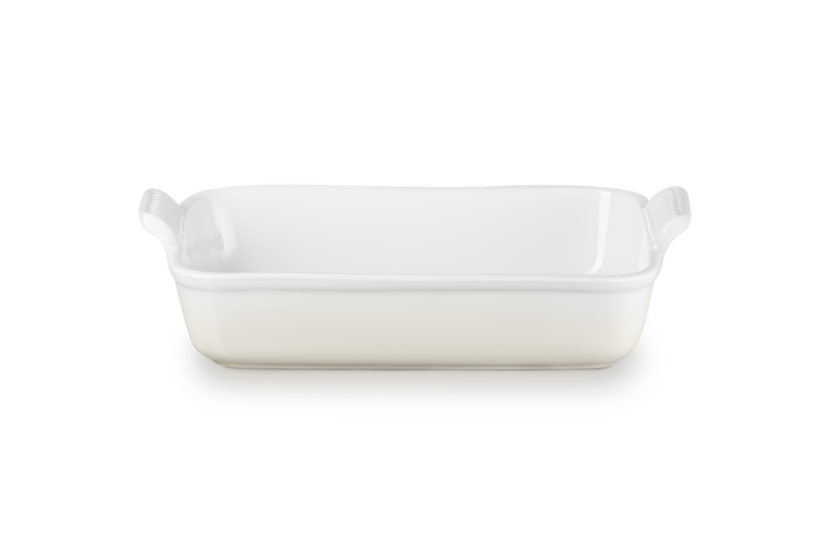 Le Creuset Stoneware Rectangular Dish Meringue 32cm