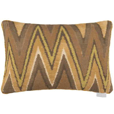 Voyage Maison Navada Printed Feather Cushion Sepia