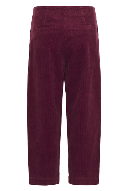 Part Two Ladies Pants NettaPW in Tawny Port, Netta Cord Trousers