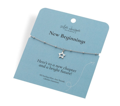 Hot Diamonds Silver Whisper New Beginnings Bracelet
