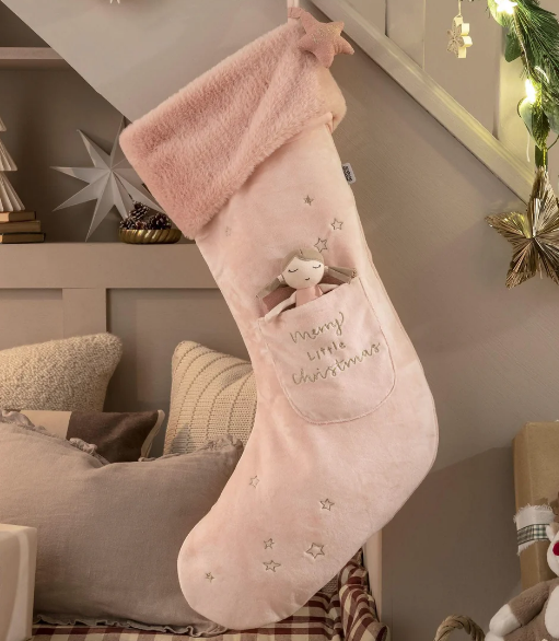 Mamas & Papas Large Stocking – Bella Pink 2024