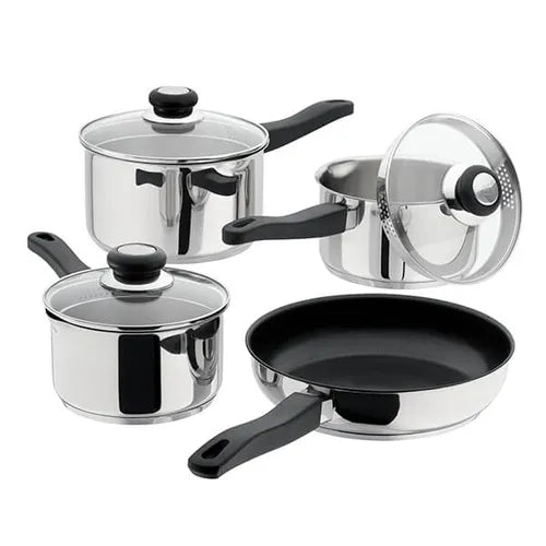 Judge Vista 4 Piece Draining Cookware Set with Frying Pan PP584