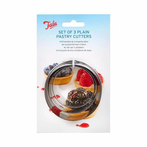 Tala Pastry Cutters Set of 3